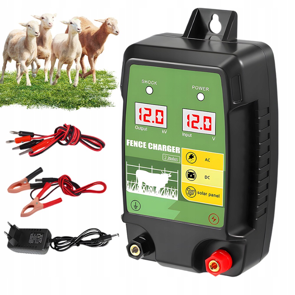 Elektrický Pastuch Na Skot Koně Hospodářských Zvířat 15 km