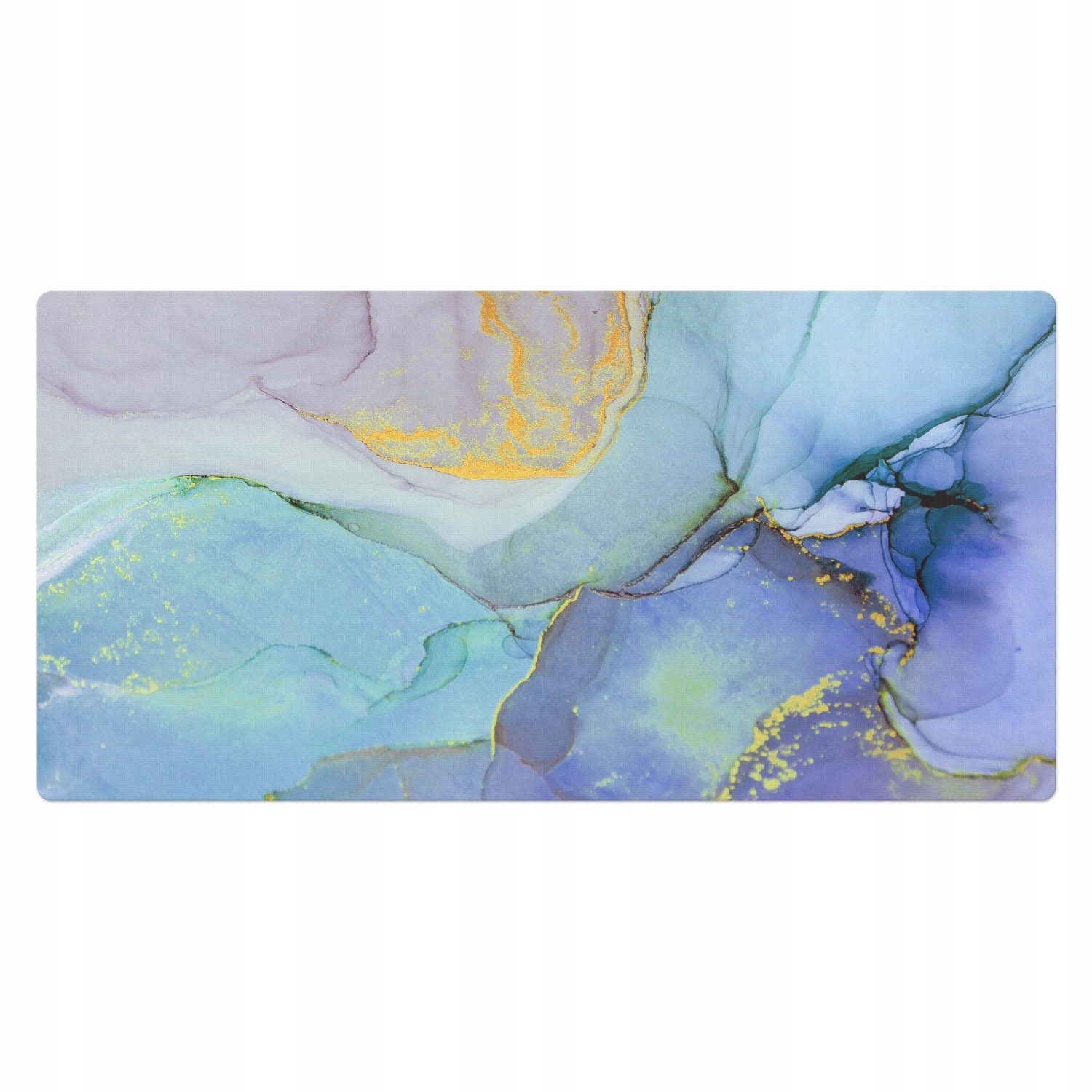 Ochranná podložka pro domácí kancelář Abstraktní vzor v akvarelu 100 x 50 cm