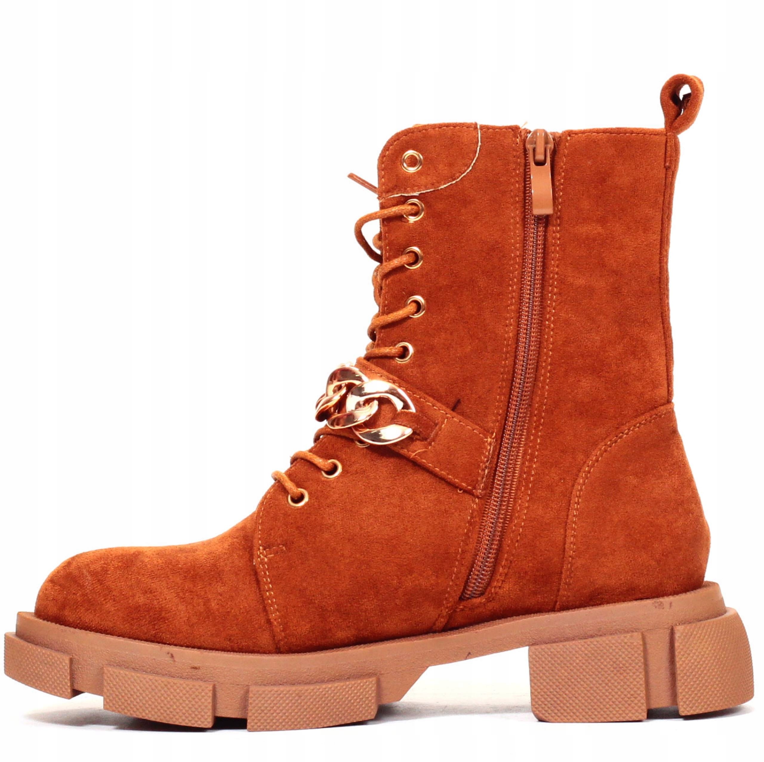 BOTKI TRAPERKI SUWAK GLANY WORKERY OCIEPLANE Rozmiar 39