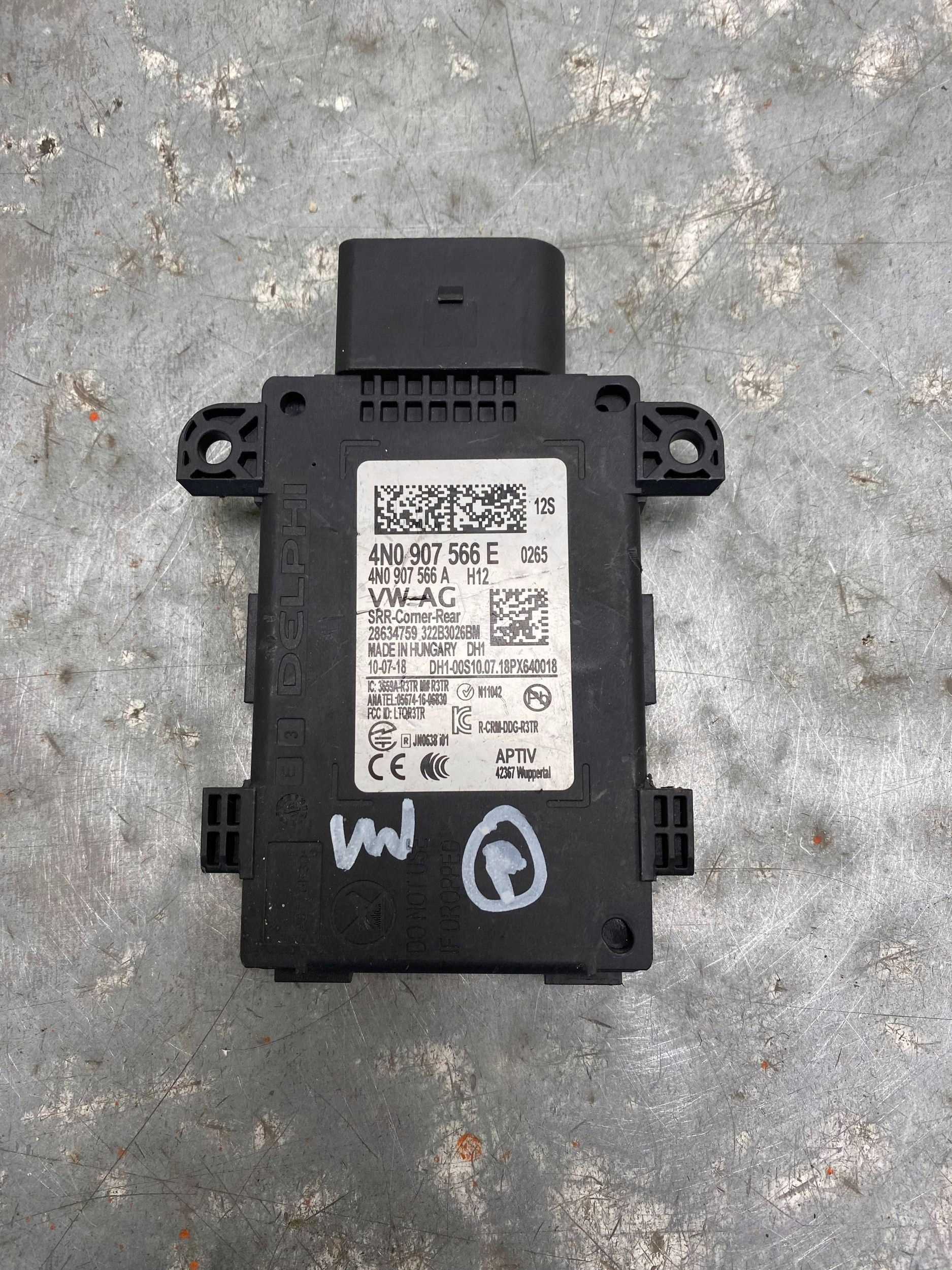 AUDI A6 C8 Q7 Q8 module RADAR sensor MARTWEGO POLA 4N0907566E