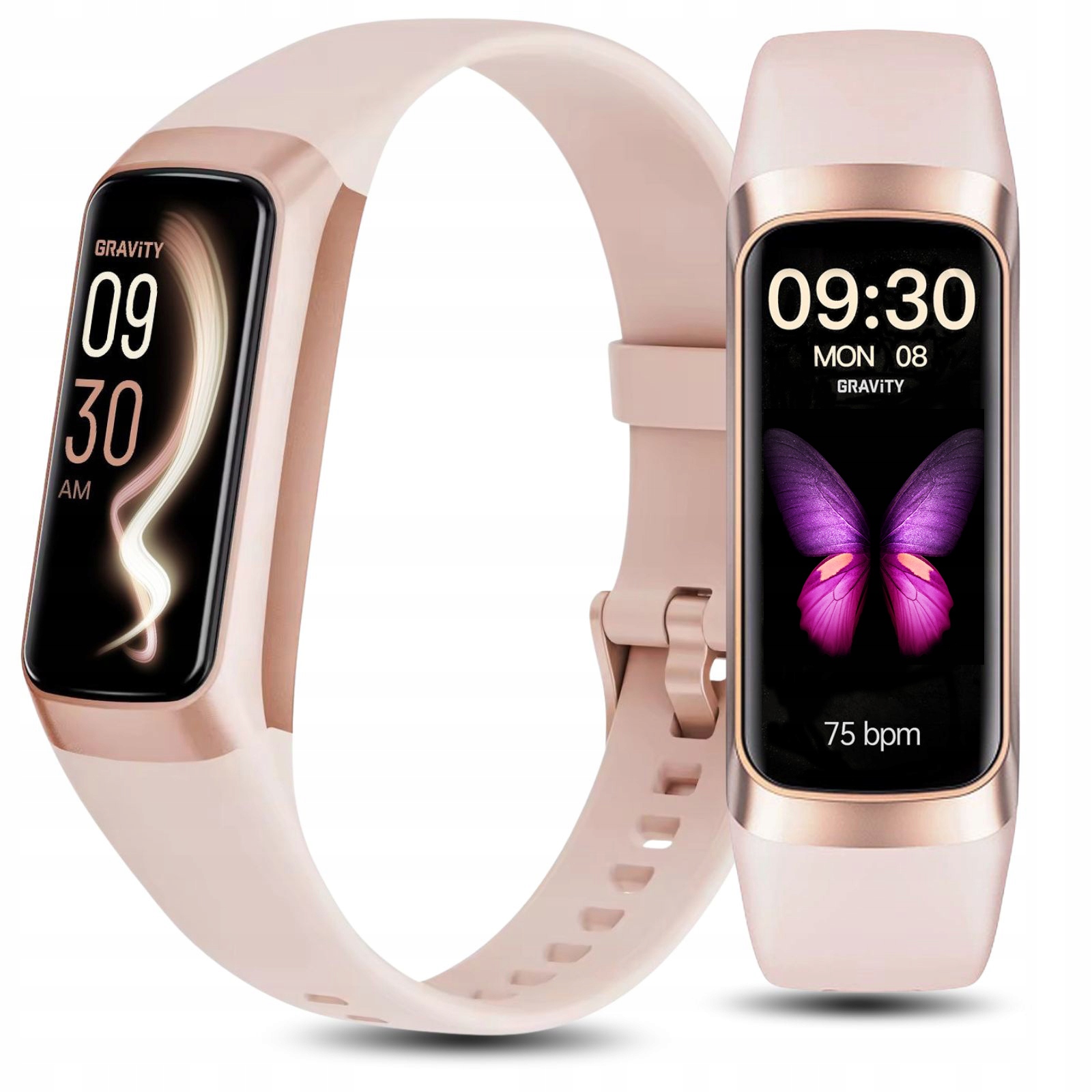 Dámské hodinky Smartband Gravity Amoled Sms Kroky Puls Teploměr