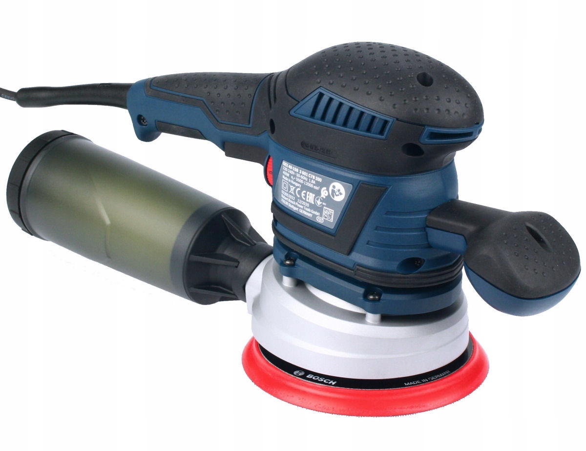 SZLIFIERKA MIMOŚRODOWA GEX 40-150 BOSCH Maksymalna prędkość obrotowa 12000 RPM