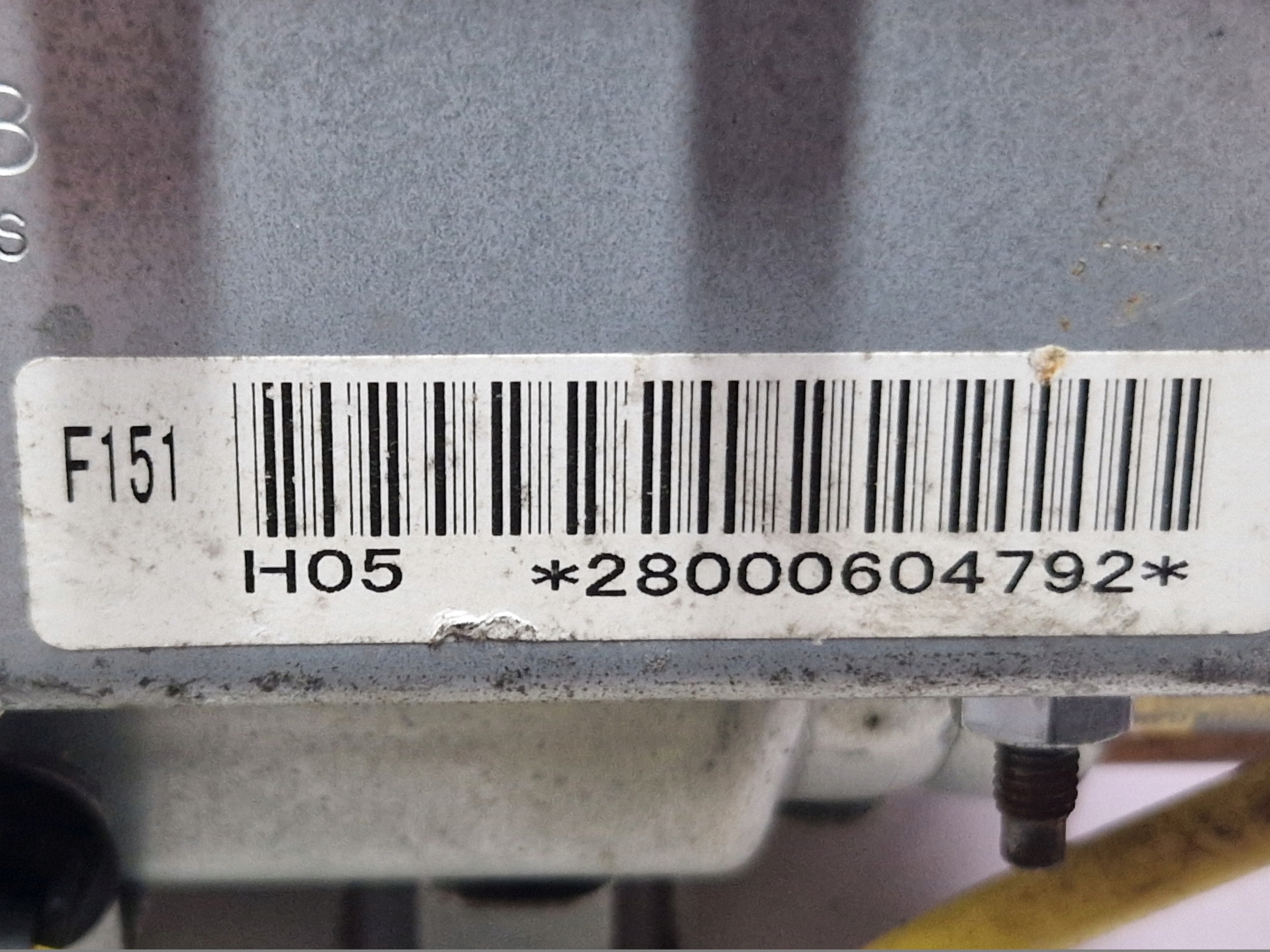 MAZDA RX-8 airbag airbag spolujezdce 28000604792