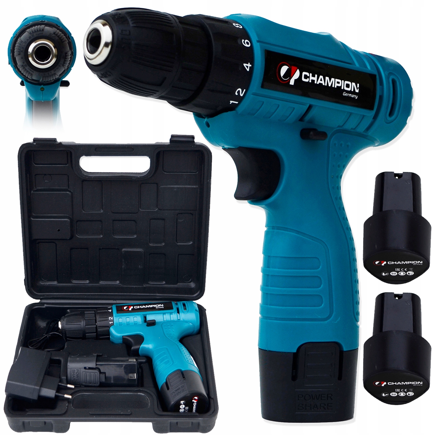 

Mocna Wiertarko Wkrętarka Akumulatorowa 18V 2X Aku