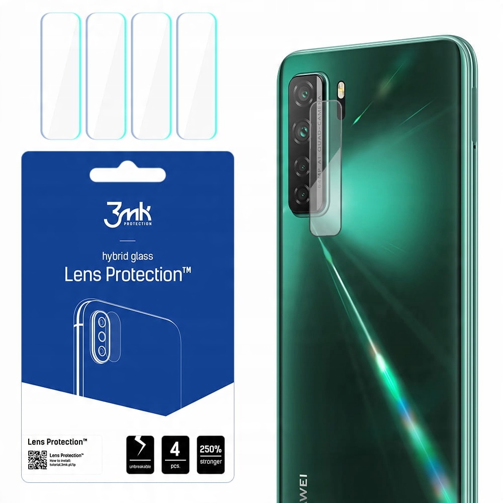 

4szt Szkło obiektyw aparatu do Huawei P40 Lite 5G