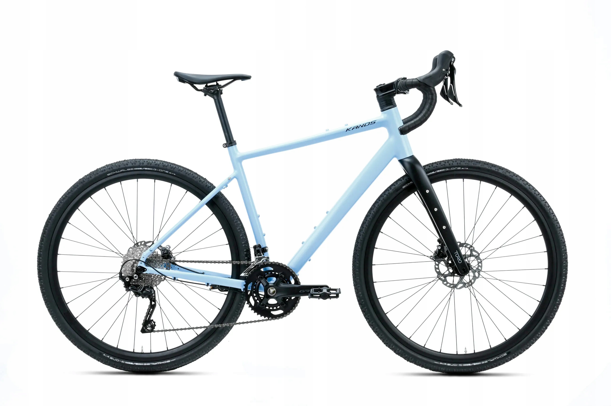 Rower Gravel 28' Kands Toro GRX400 alu/car roz. S- 460 błękitny mat MY2026