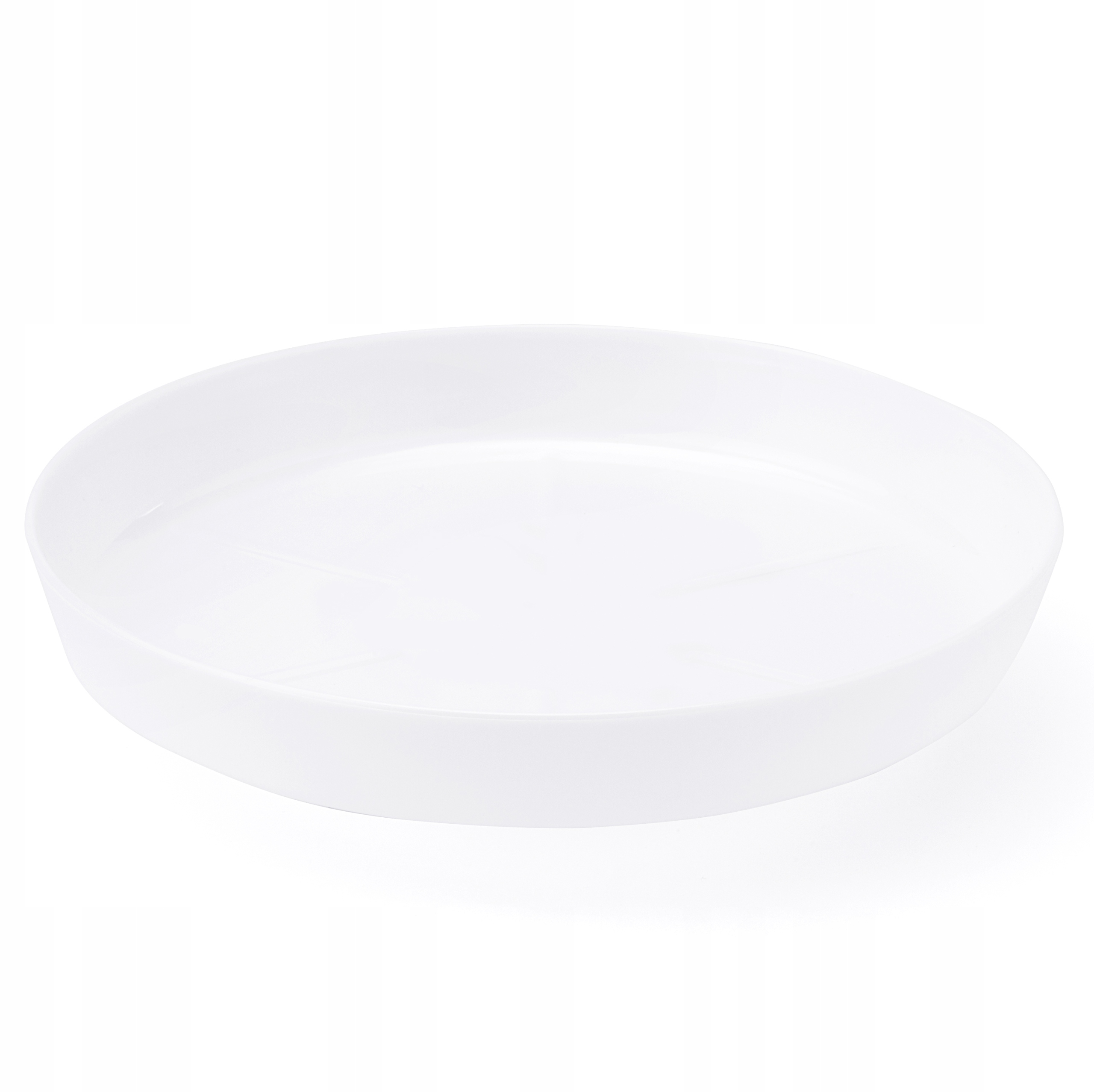 

Podstawka Pod Doniczkę Okrągła Lamela Biała 19,7cm