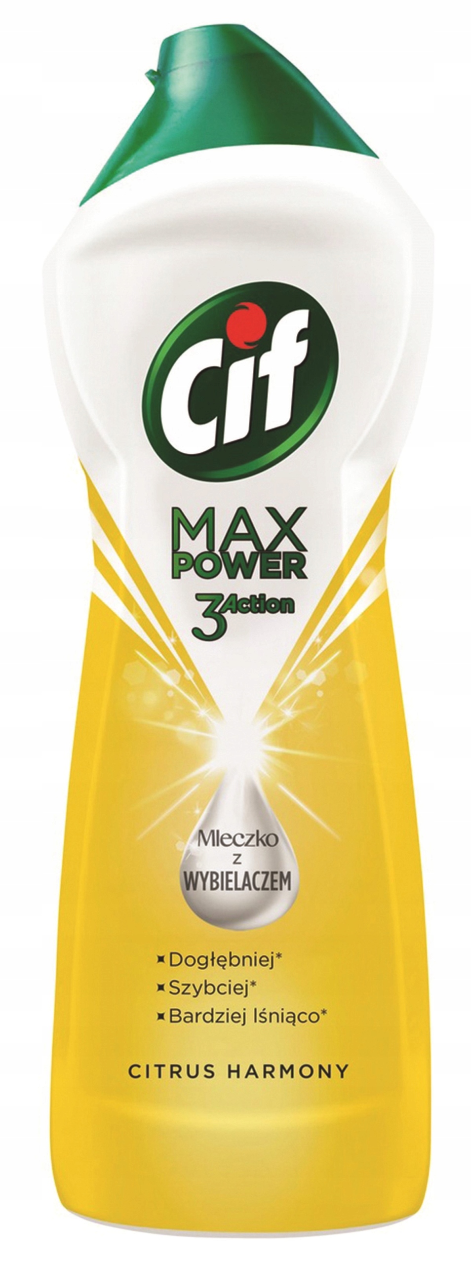 

Cif Max Citrus Harmony Mleczko z Wybielaczem 1001g