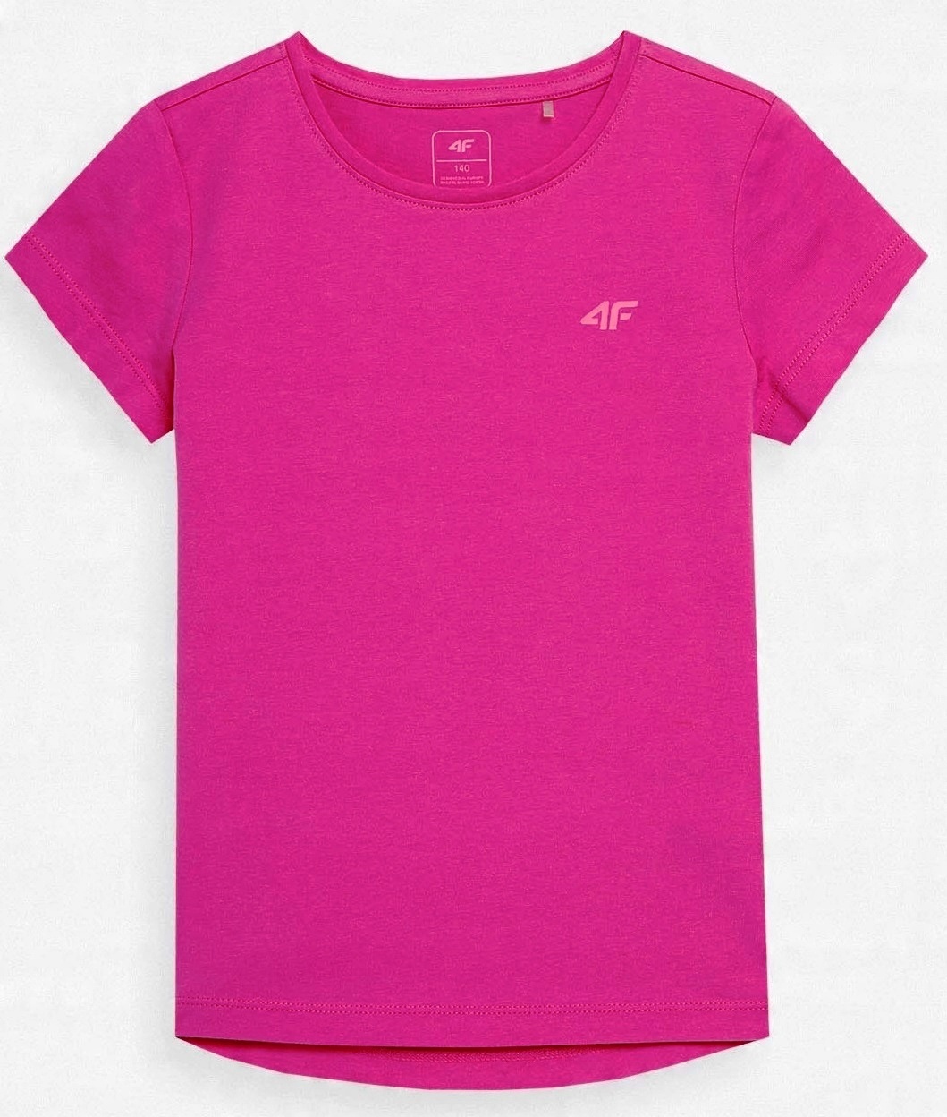 

Koszulka T-shirt 4F Bawełna 100% JTSD001 Róż 146