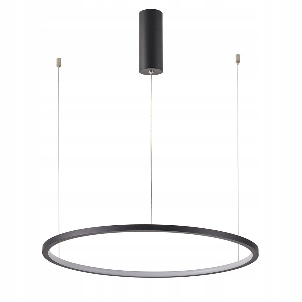Závesná lampa Vinola čierna Elegantná Italux