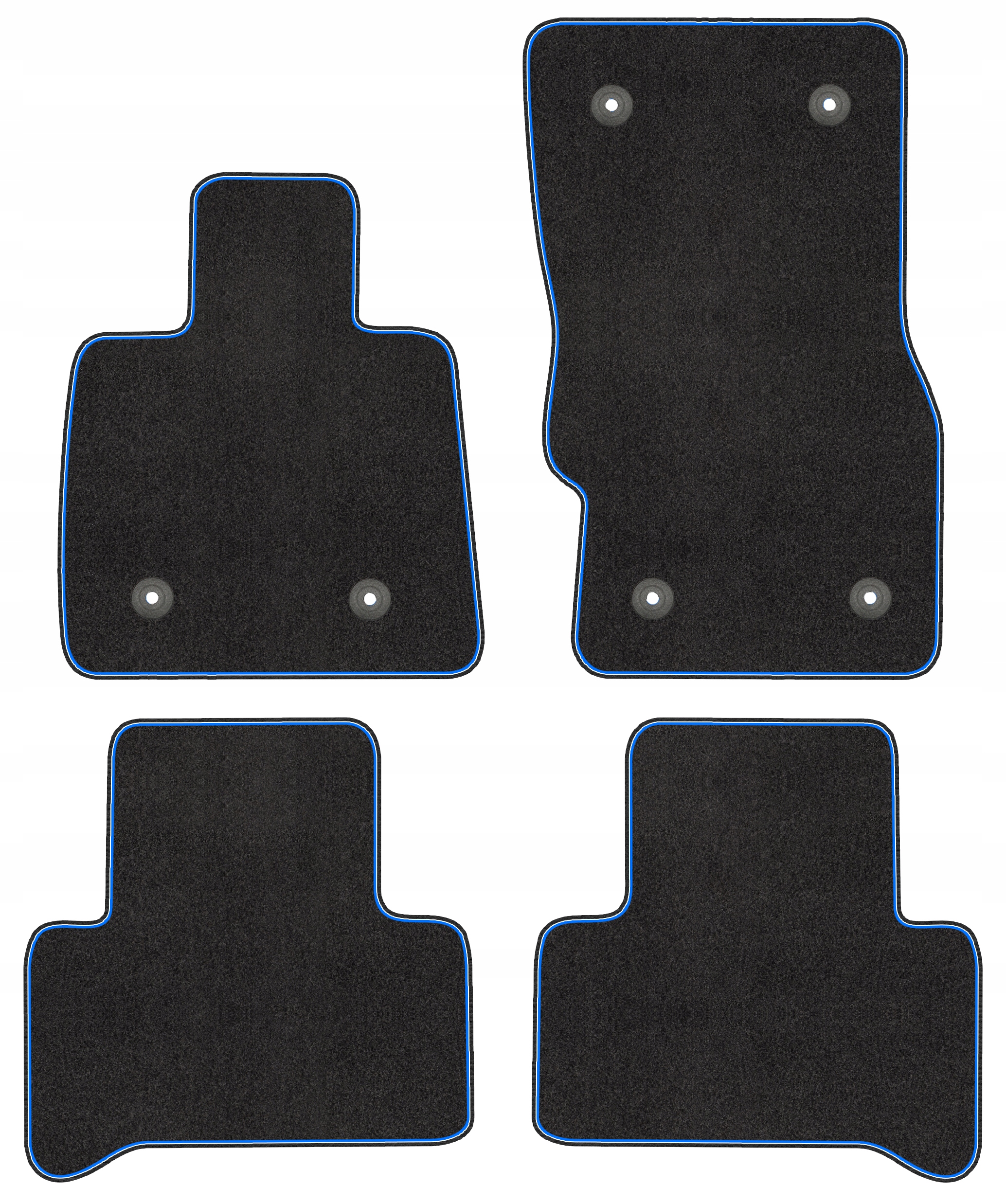 Велюрові килимки з поліаміду для Alfa Romeo Stelvio