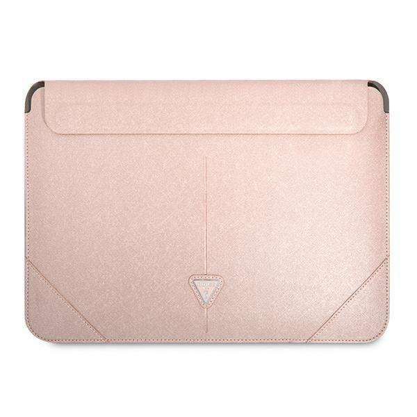Pouzdro na notebook 16" Guess růžové