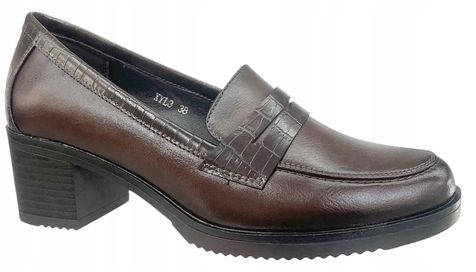 Dámské polobotky Urban Project XYL3 Hnědé Klasické Elegantní 41 Hnědá