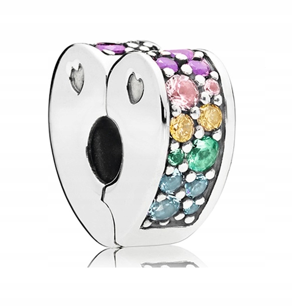 

Separator Bloker Zawieszka Charms Klips Serce