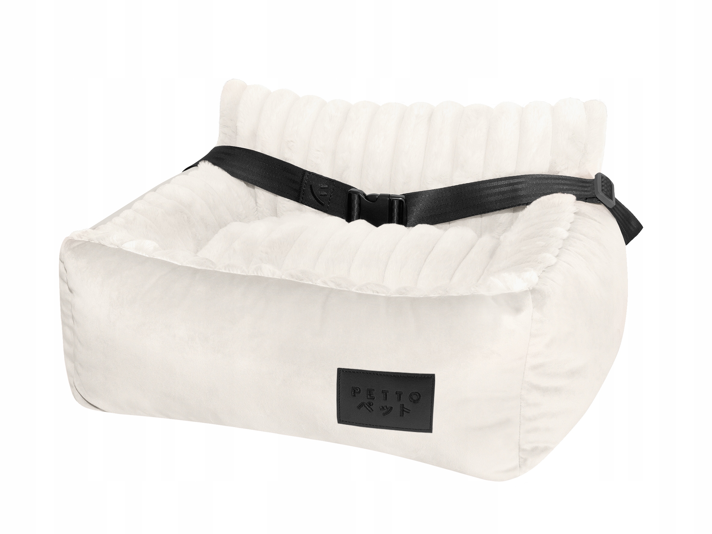 Levně Petto autosedačka pro psa Oi Fluffy ecru single