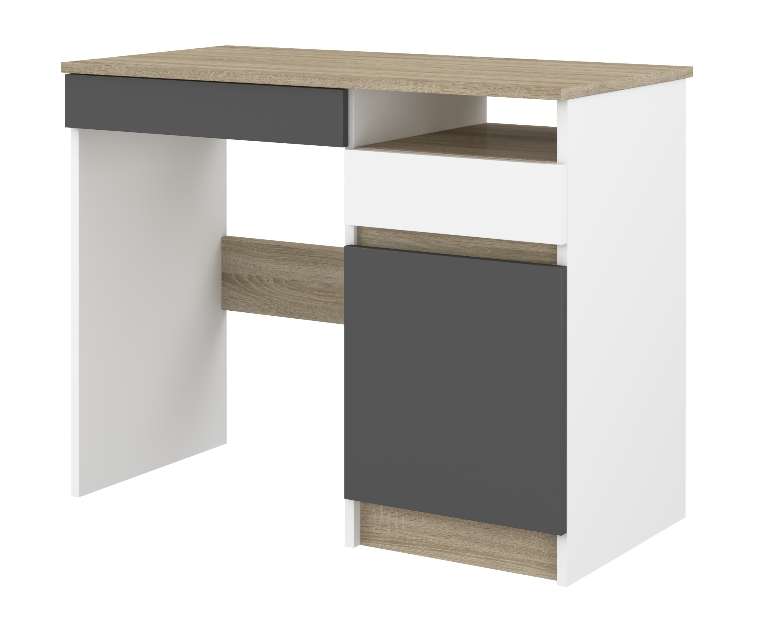 Biurko dziecięce BOO N40 biały mix 96x50cm