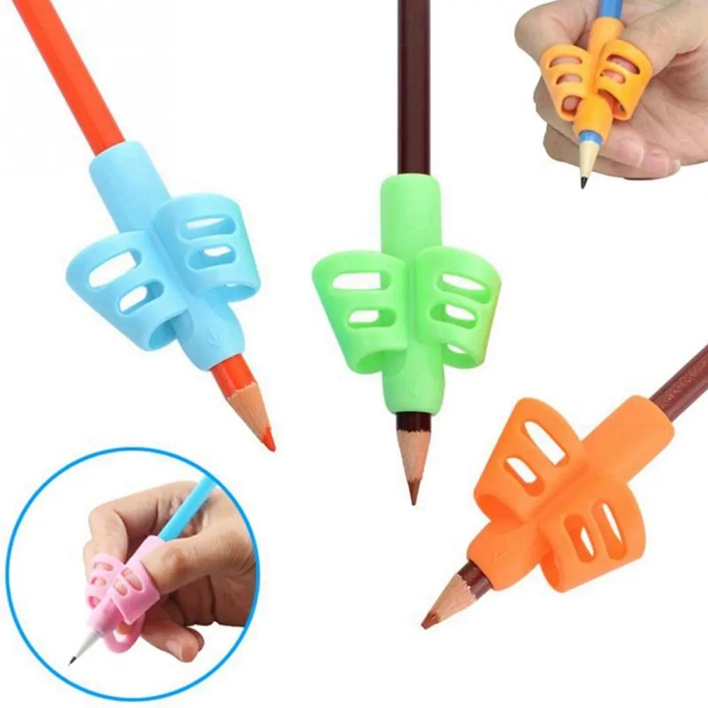 16Pcs Children Writing Pencil Pen Holder Student Learning Practice Silicone Bohater 101 Dalmatyńczyków