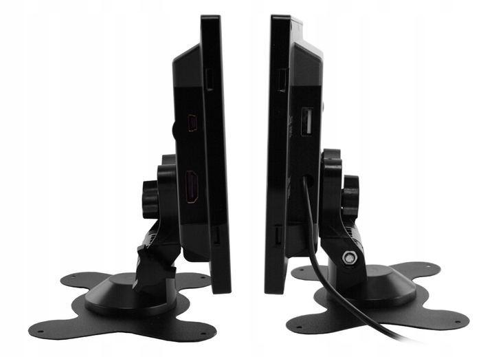 MONITOR LED 7" HD HDMI VGA RCA 12V Montaż wolnostojący