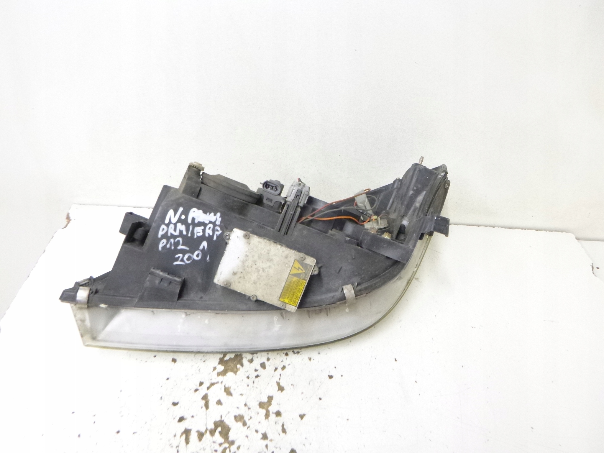 light left front NISSAN PRIMERA P12 XENON original + control unit