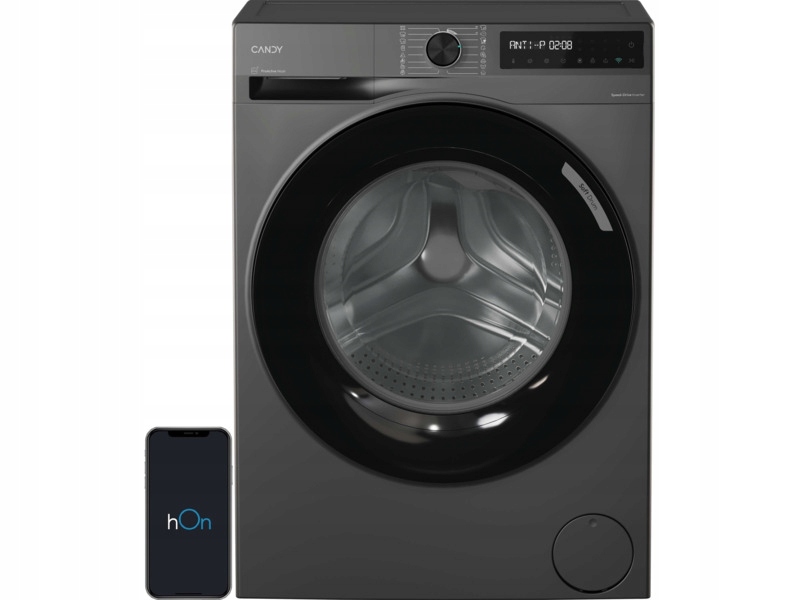 2X Pralka Candy Slim Ai ProWash 500 Br 48SBL6G-S 8kg 1400 obr PolarGray 59.