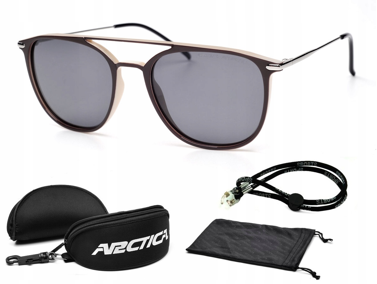 

Arctica Okulary S-327B Vintage Polaryzacyjne Etui