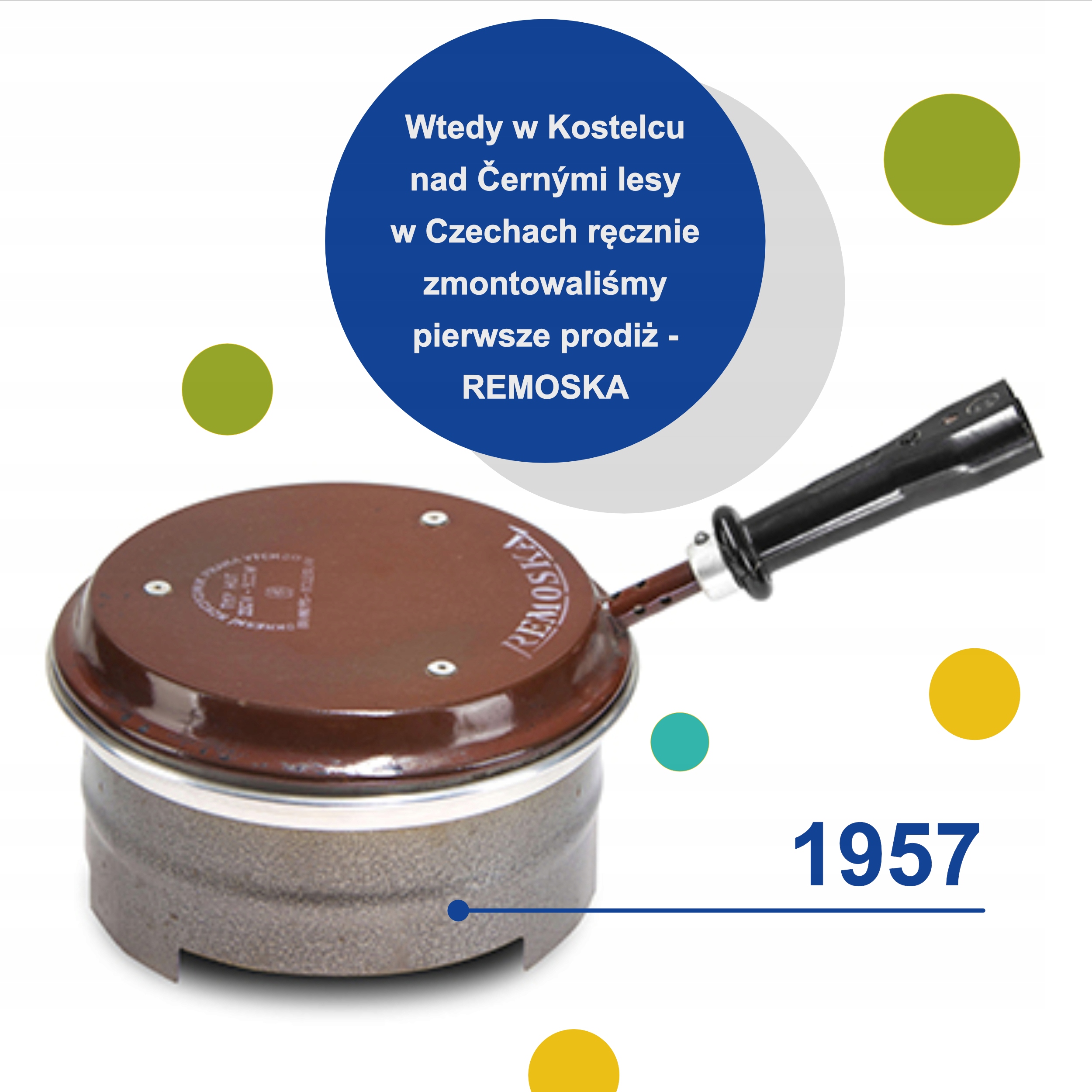 REMOSKA Prima Glass P31F/01 Prodiż Elektryczny do Pieczenia 2 l Głębokość produktu 22 cm