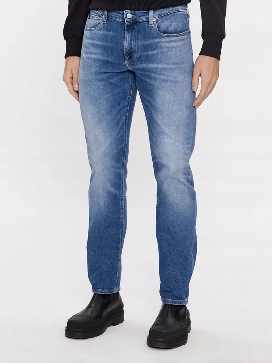 Calvin Klein Jeans Modré Džíny Jednoduché W30 L32 Xta