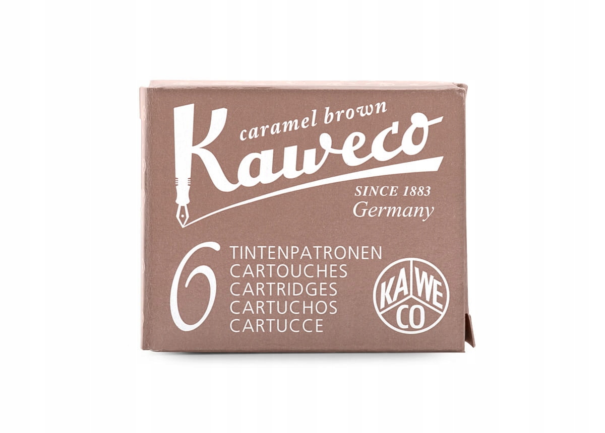 

Naboje Kaweco Caramel Brown 6szt.
