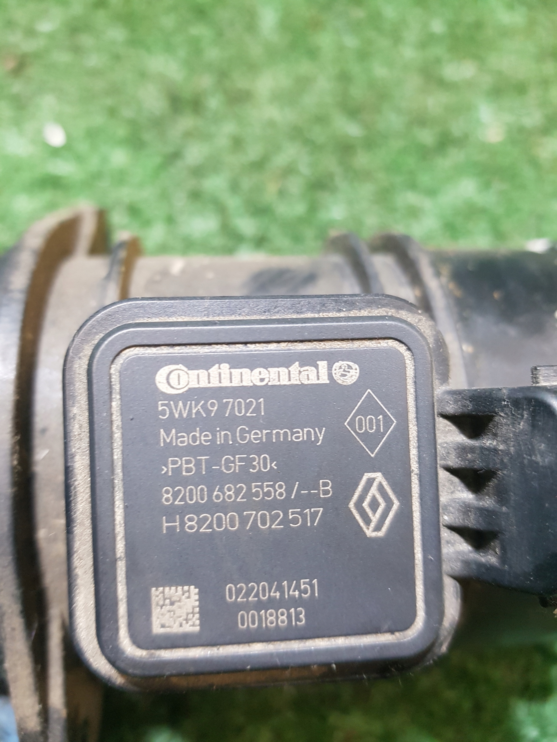 flow meter air RENAULT TWINGO 2 8200682558B