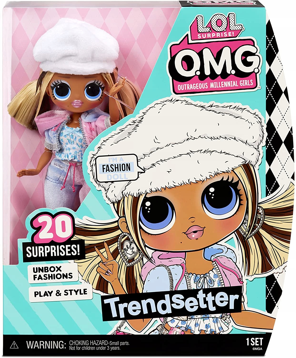 Lalka modowa L.o.l. Surprise O.m.g. Lol Trendsetter