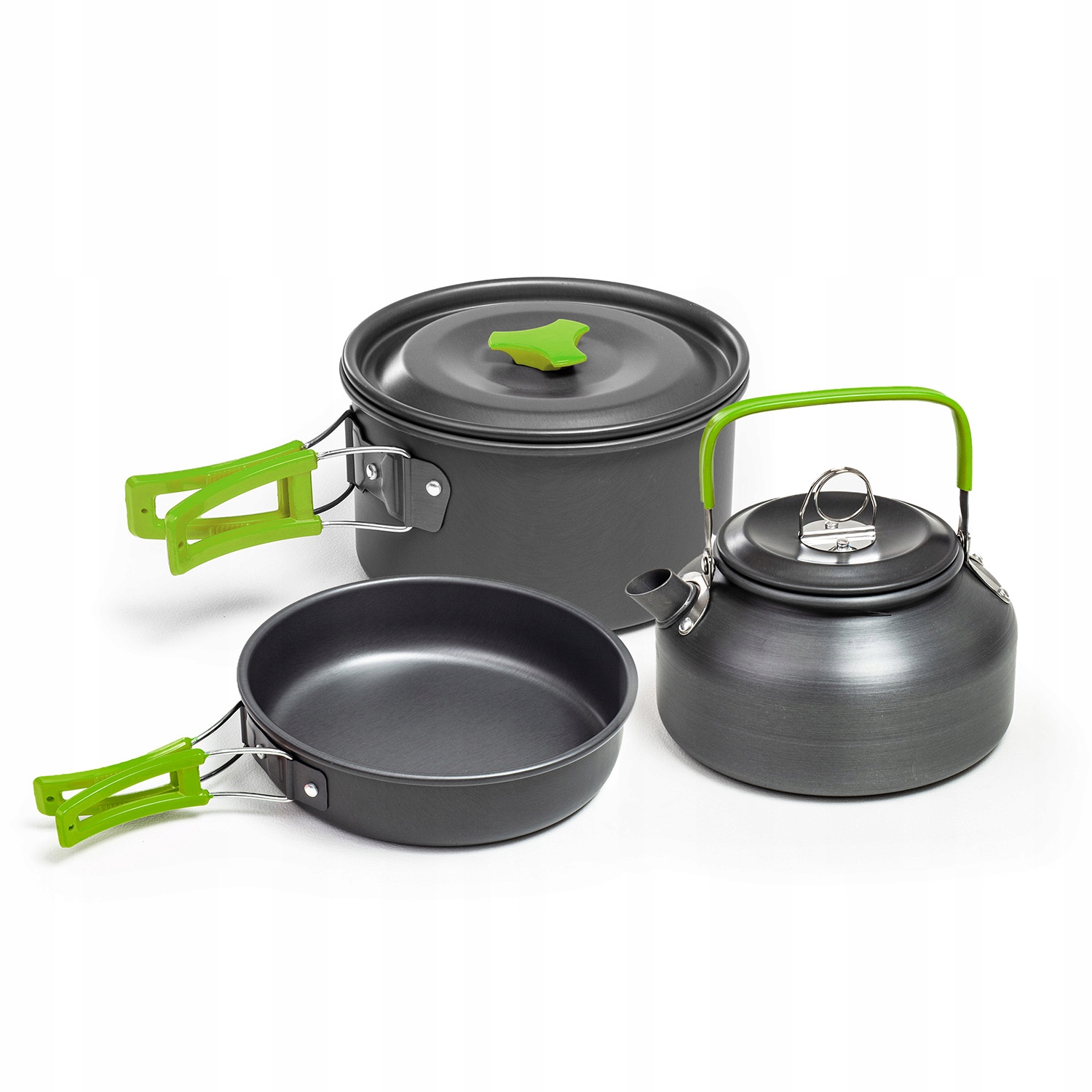 NACZYNIA TURYSTYCZNE KOMPLET SZTUĆCE GARNKI KEMPINGOWE ZESTAW POD NAMIOT EAN (GTIN) 5905930960149