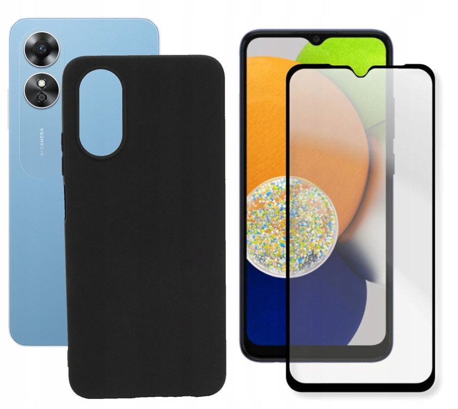 

Etui do Oppo A17 Jelly Case Matt czarne Szkło