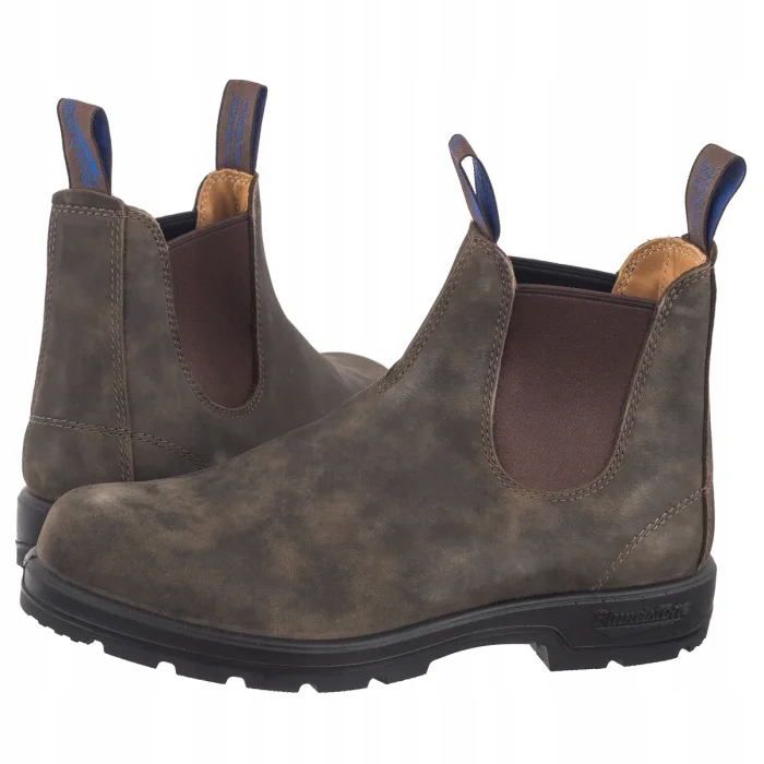 Kožené boty Blundstone 584 Rustic Brown Hnědé