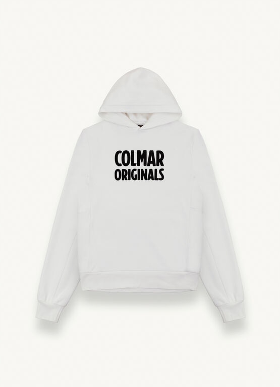Colmar 6205 pánská mikina s kapucí, bílá, velikost M