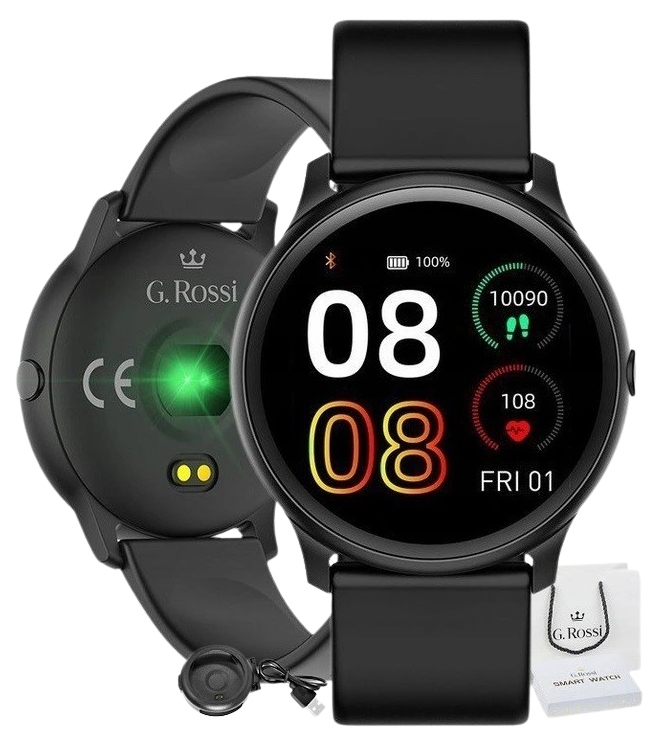 

Zegarek Męski Smartwatch G. Rossi Ciśnienie Grawer