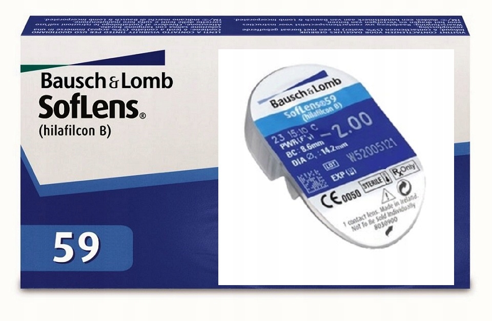 Soczewki Soflens 59 /Comfort 1 szt
