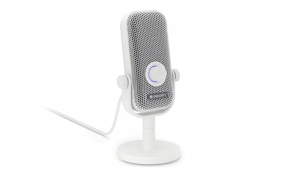 Endorfy Mikrofon Solum Voice S Onyx White, Usb-c, bílá EY1B015