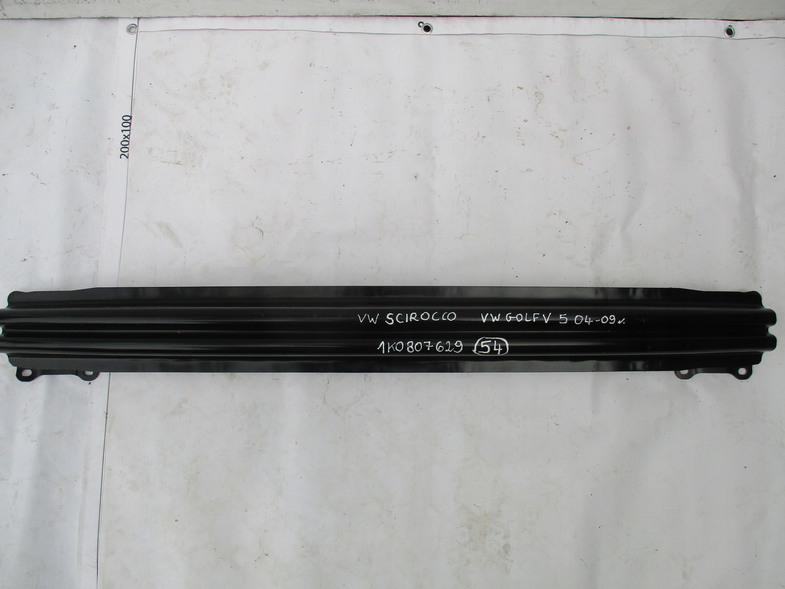 bumper support rear part rear VW Golf V Sciroco 1K0807629