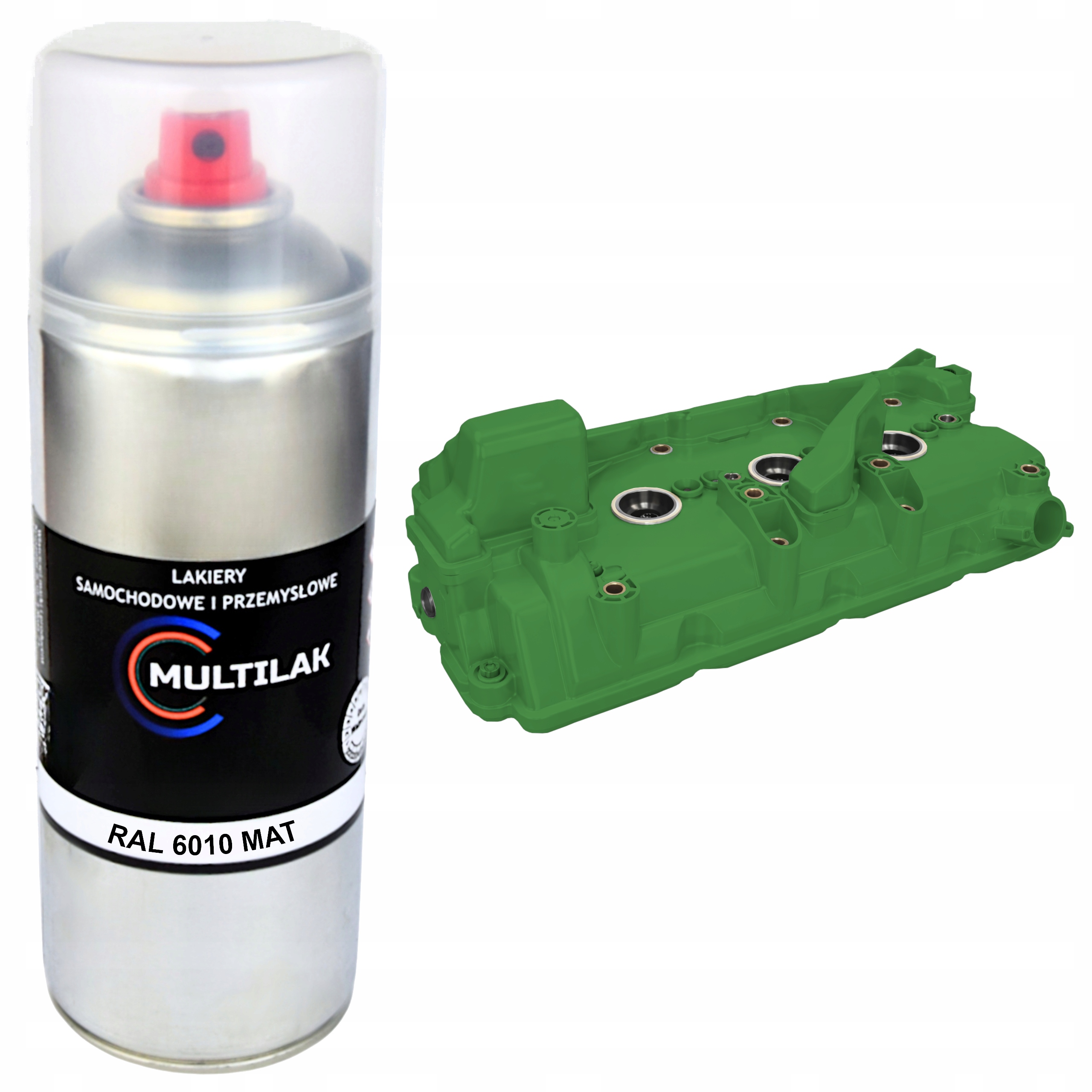 Lakier w Sprayu do pokryw zaworów silnika Ral 6010 Mat