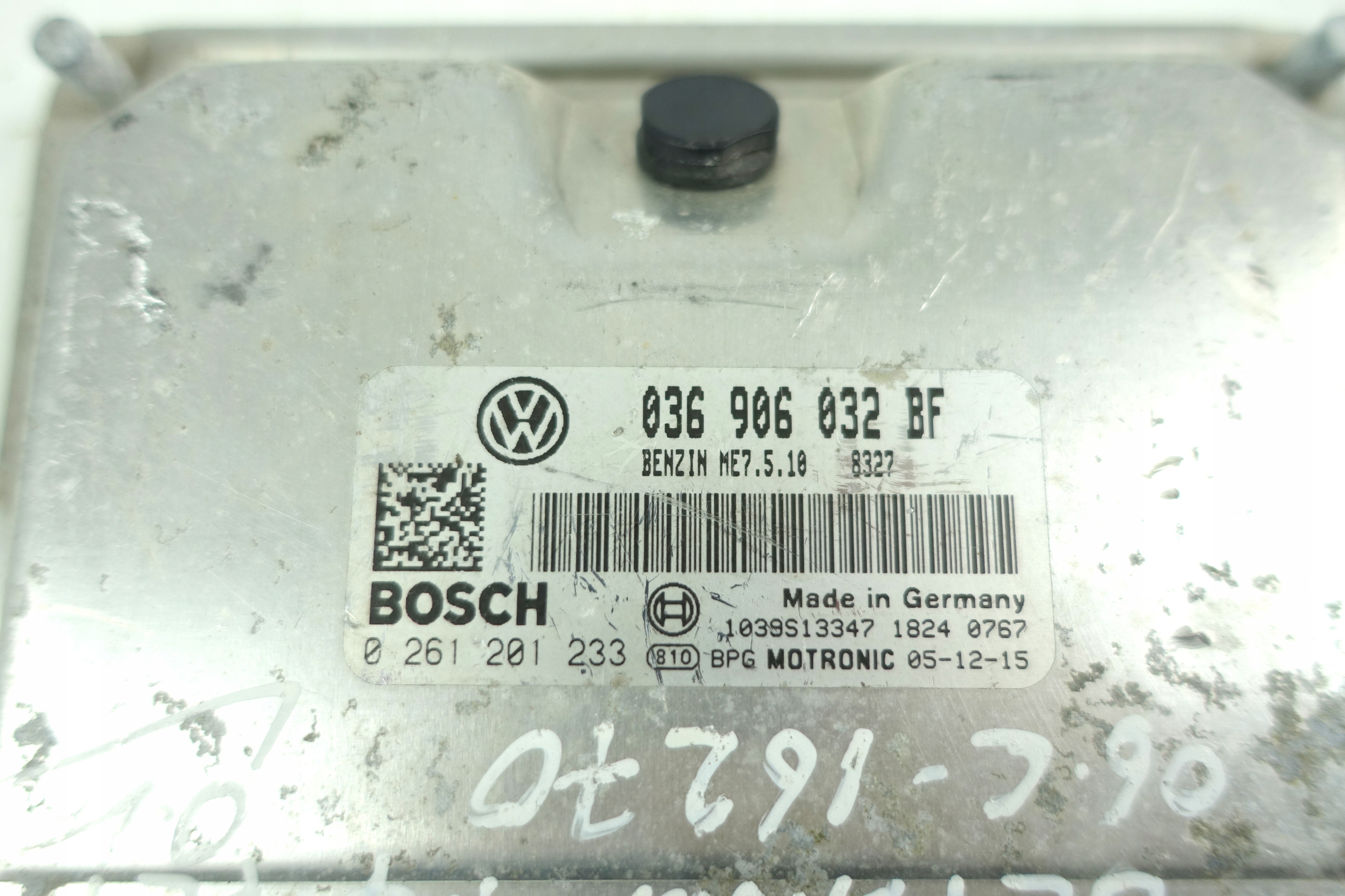 computer control unit of the engine SKODA OCTAVIA 2 II 1.4 036906032BF 0261201233