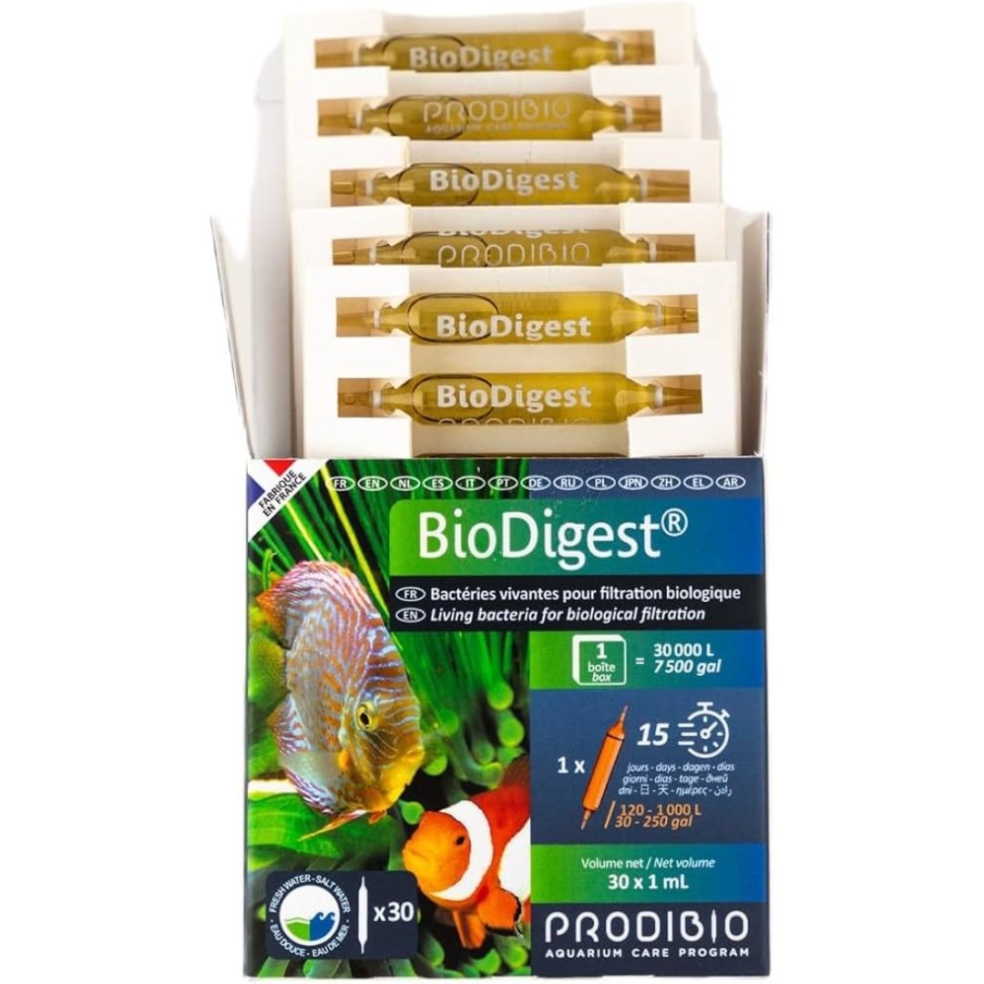 Prodibio BioDigest 30 ampulí – bakterie do akvária