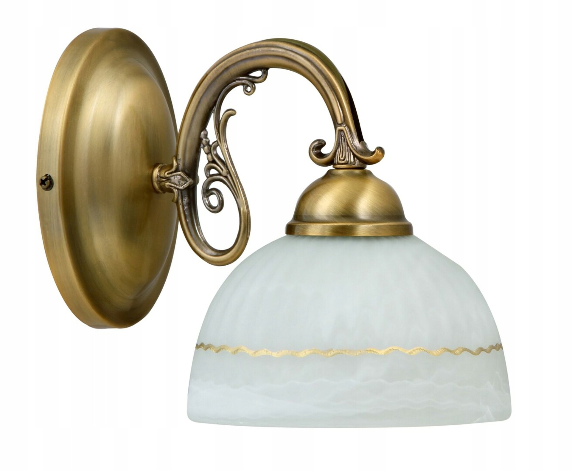 Rabalux Flossi 8811 nástěnné svítidlo E27 bronzová, sklo, do interiéru