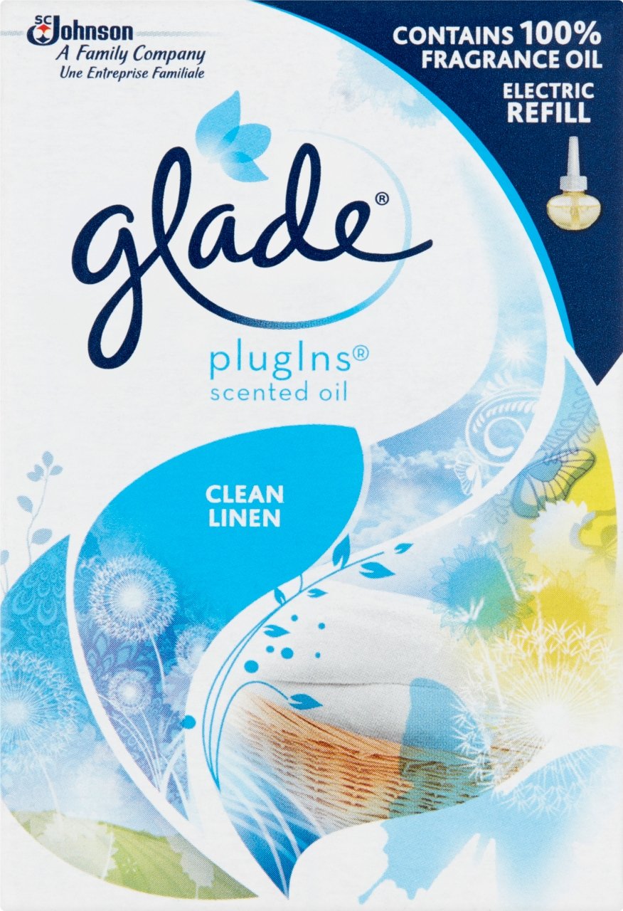 

Glade Plugins Electric Clean Linen Zapas 20 ml