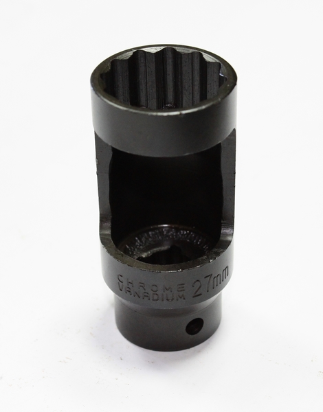 Klíč na vstřikovače 27 mm 1/2" s otvorem