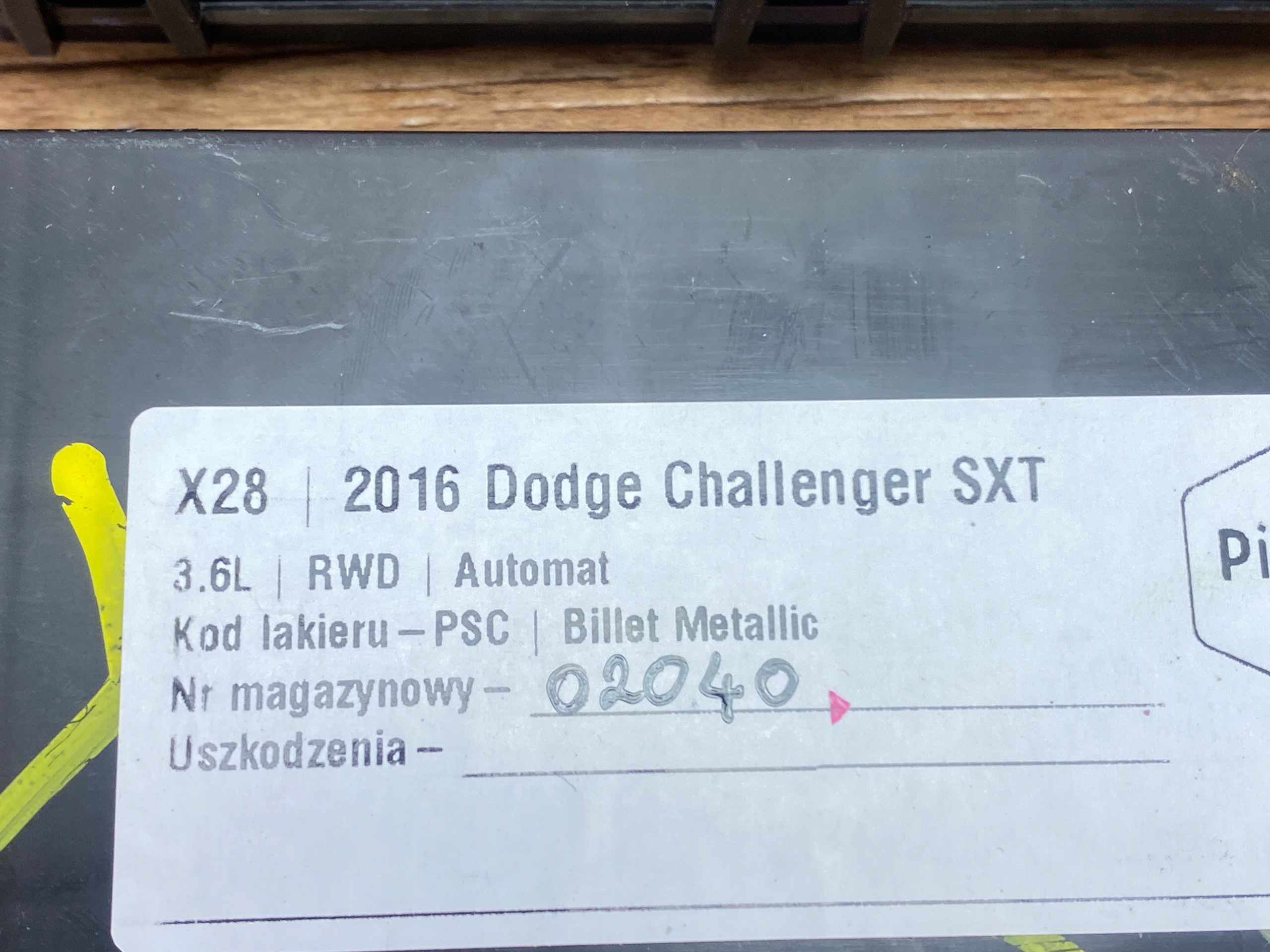 module Keyless control unit kluczyka Dodge Challenger Charger 2015+ USA