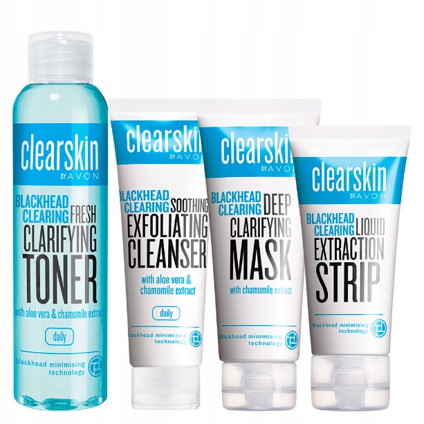 

Avon Clearskin Zestaw Przeciw Wągrom 4 Sztuki