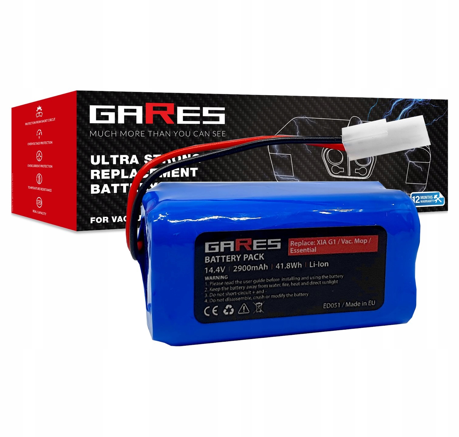 Bateria Akumulator do Tefal Xplorer Serie 20 40 60 S20 S40 S60 14,4 2,9Ah