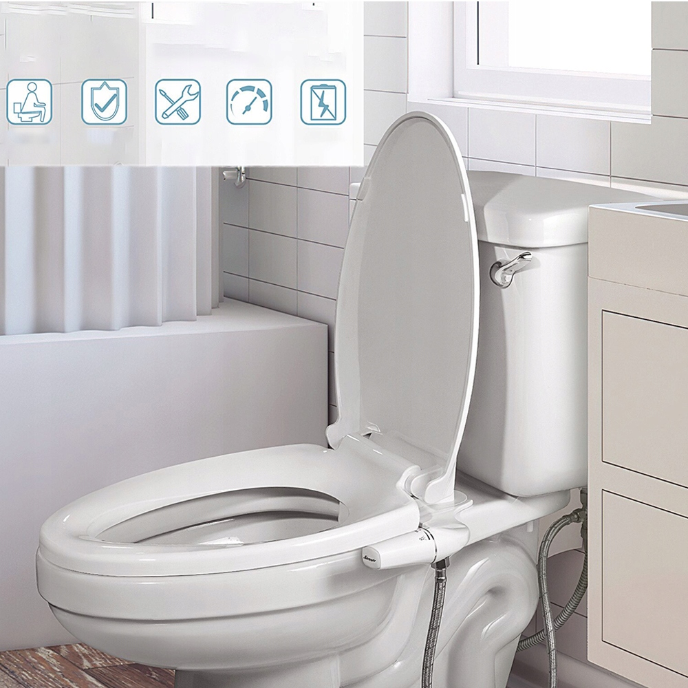 NAKŁADKA MYJĄCA WC Z FUNKCJĄ BIDET ZESTAW DO CZYSZCZENIA Linia 1