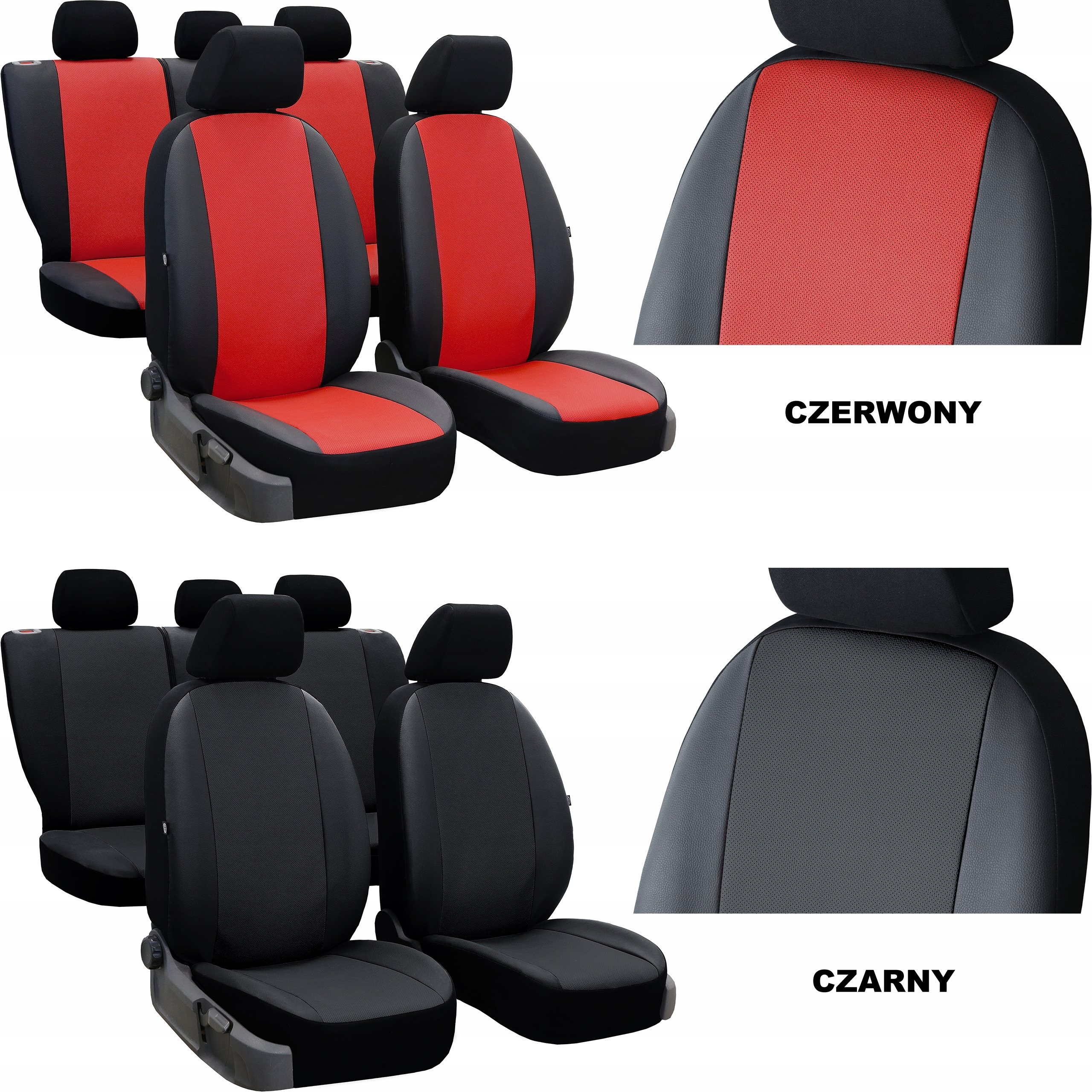 SKÓRZANE POKROWCE MIAROWE do SEAT ARONA FR Rodzaj Dedykowane