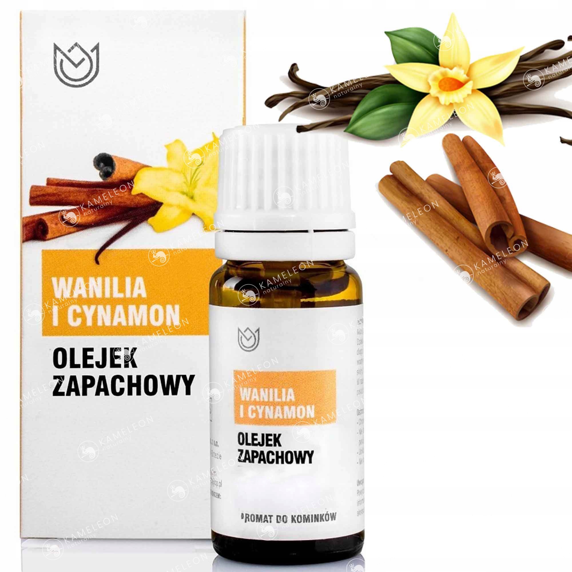 

Olejek Zapachowy eteryczny Wanilia I Cynamon 12ml